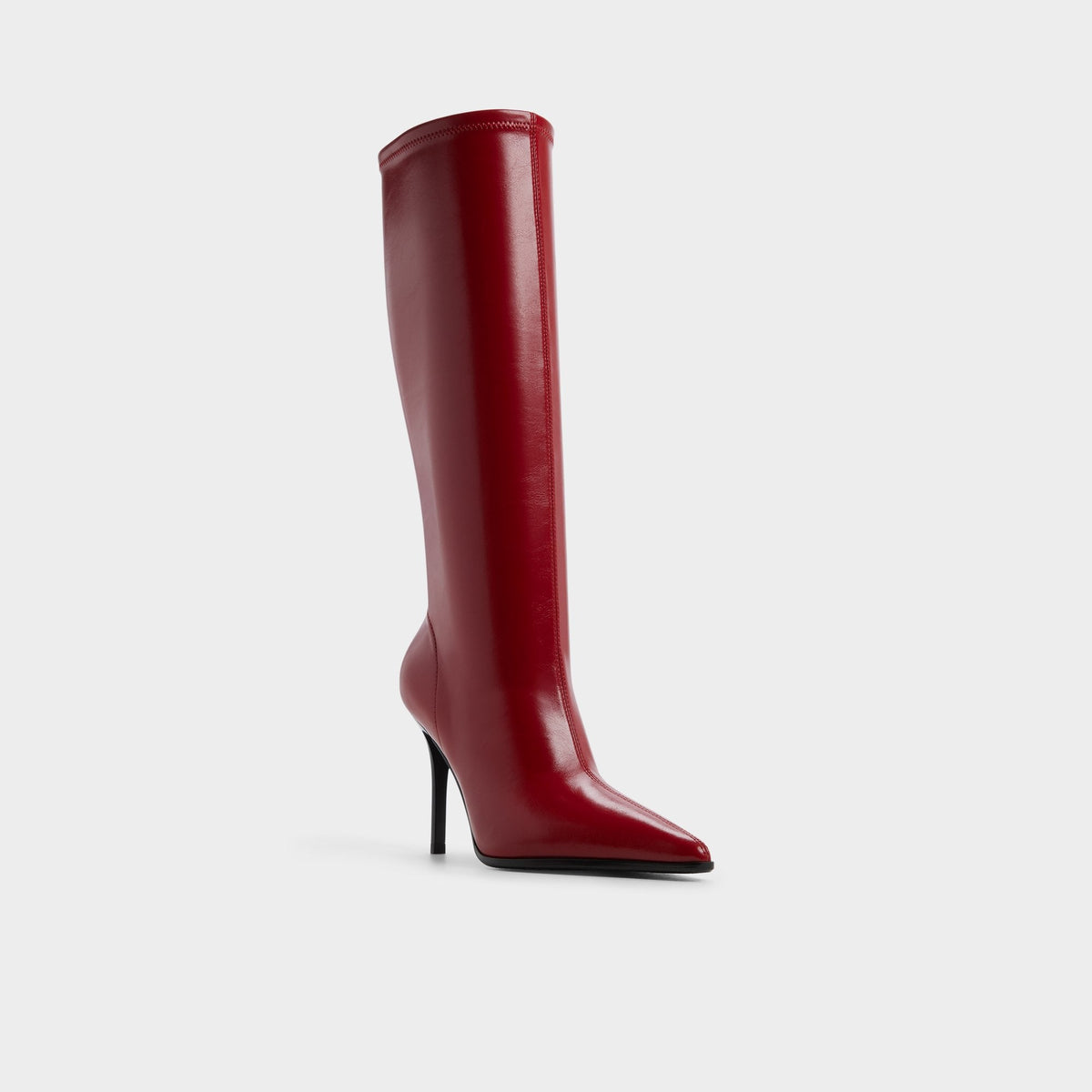 Re in Emily Medium Red - Knee-high boot, Stiletto heel | Aldo