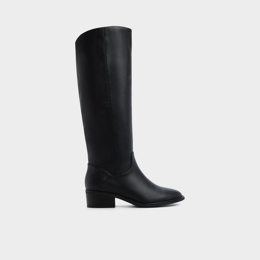 Kaydienh in Black - Knee-high boot, Block heel | Aldo