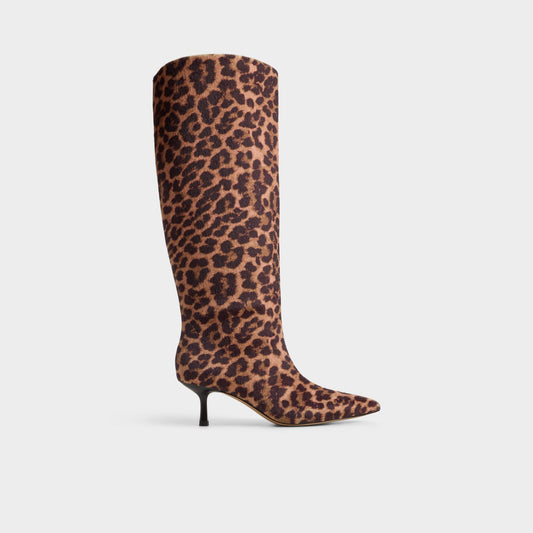 Selora in Wc Open Brown14183589 - Knee-high boot, Stiletto heel | Aldo