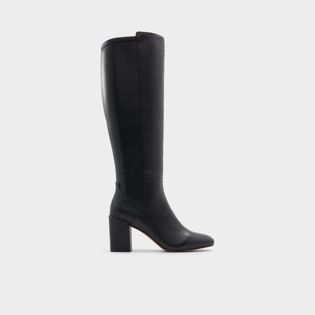 Satori Black/Black Women's Tall Boots - Knee-high boot, Block heel | Aldo