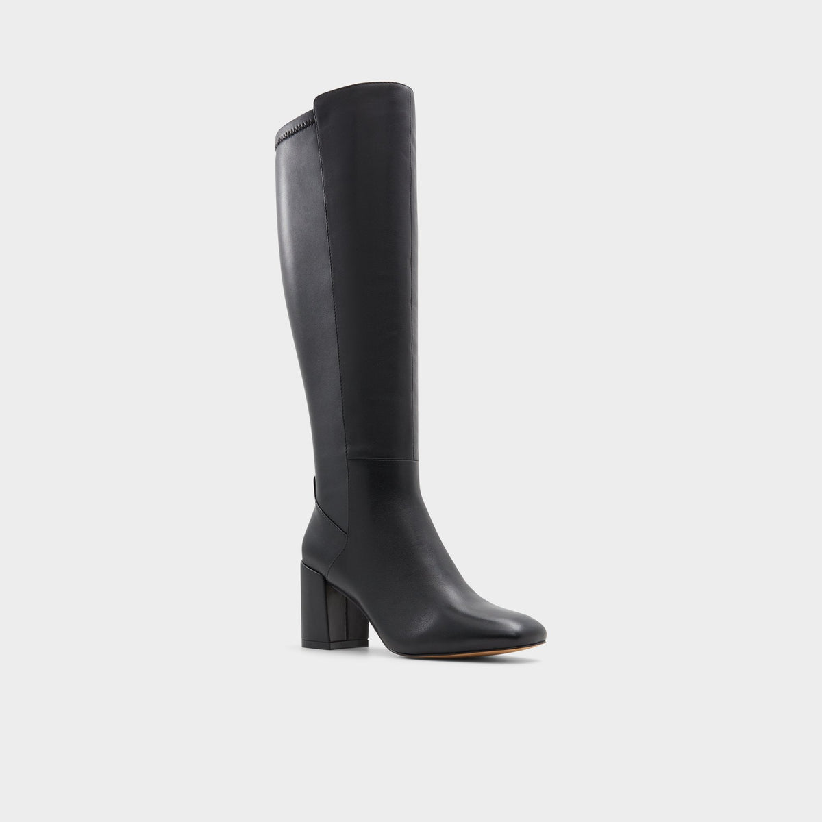 Satori Black/Black Women's Tall Boots - Knee-high boot, Block heel | Aldo