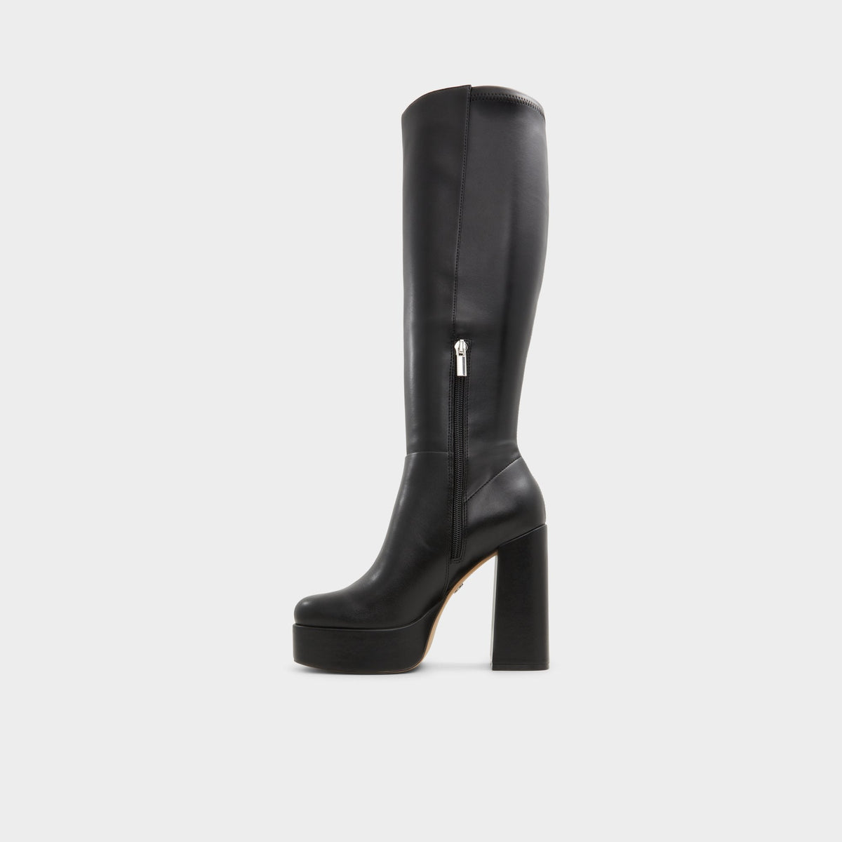 Albie Black Women's Tall Boots - Knee-high boot, Platform | Aldo