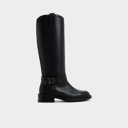 Philippa in Black - Riding boot, Block heel | Aldo