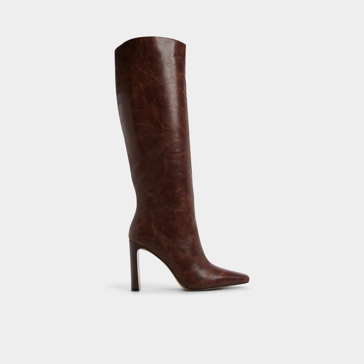 Elyne in Medium Brown - Knee-high boot | Aldo