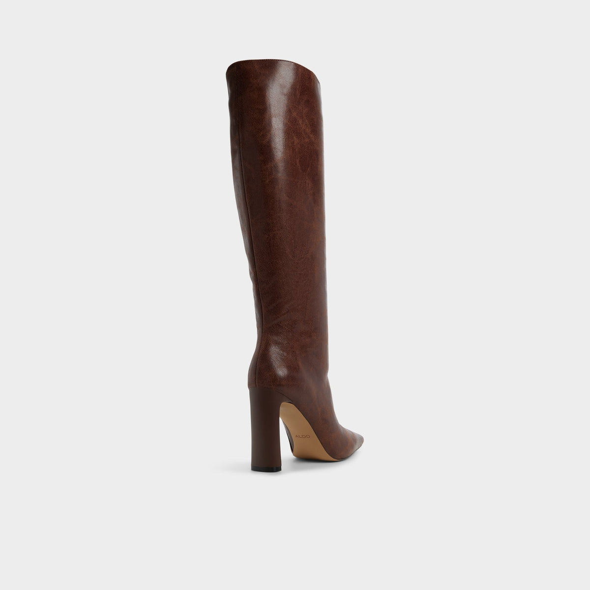 Elyne in Medium Brown - Knee-high boot | Aldo