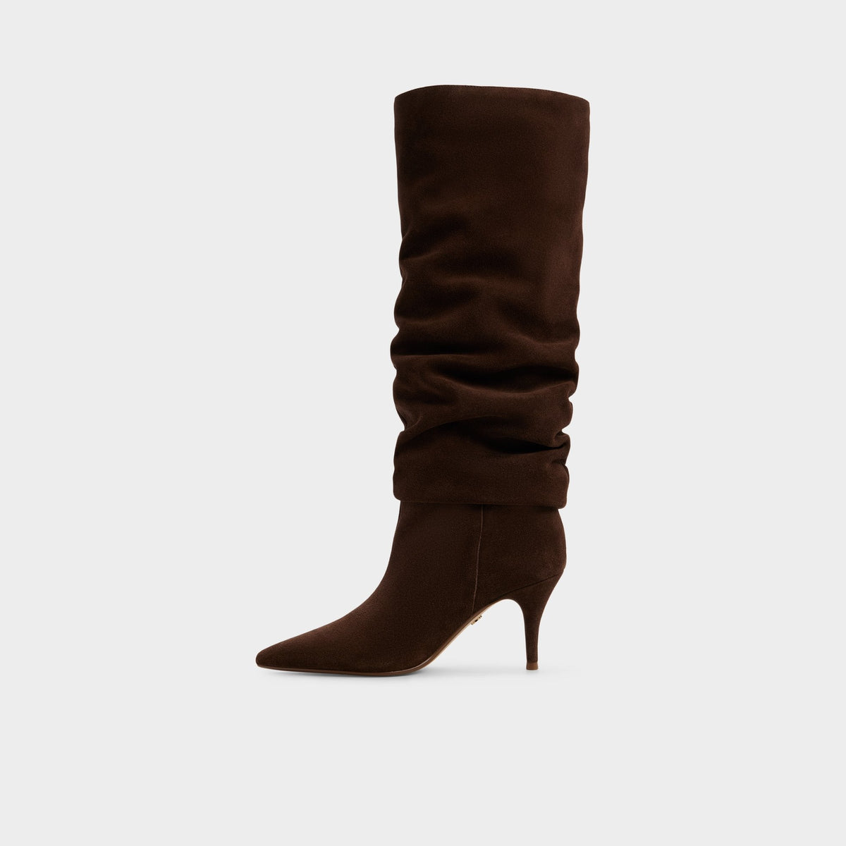 Kimmia in Medium Brown - Knee-high boot, Stiletto heel | Aldo