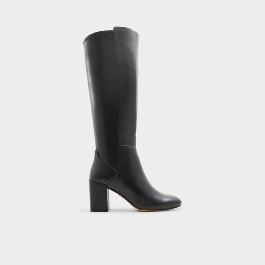 Satori-wc Black/Black Women's Tall Boots - Knee-high boot, Block heel | Aldo