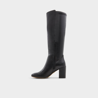 Satori-wc Black/Black Women's Tall Boots - Knee-high boot, Block heel | Aldo