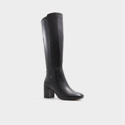 Satori-wc Black/Black Women's Tall Boots - Knee-high boot, Block heel | Aldo