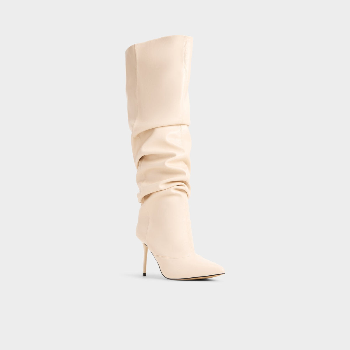 Daroba in Cream - Over-the-knee boot, Stiletto heel | Aldo