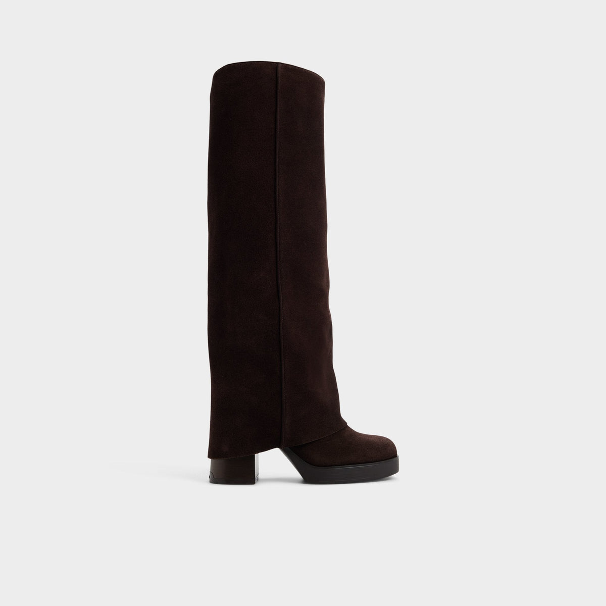 Maeveh in Dark Brown - Knee-high boot, Platform | Aldo