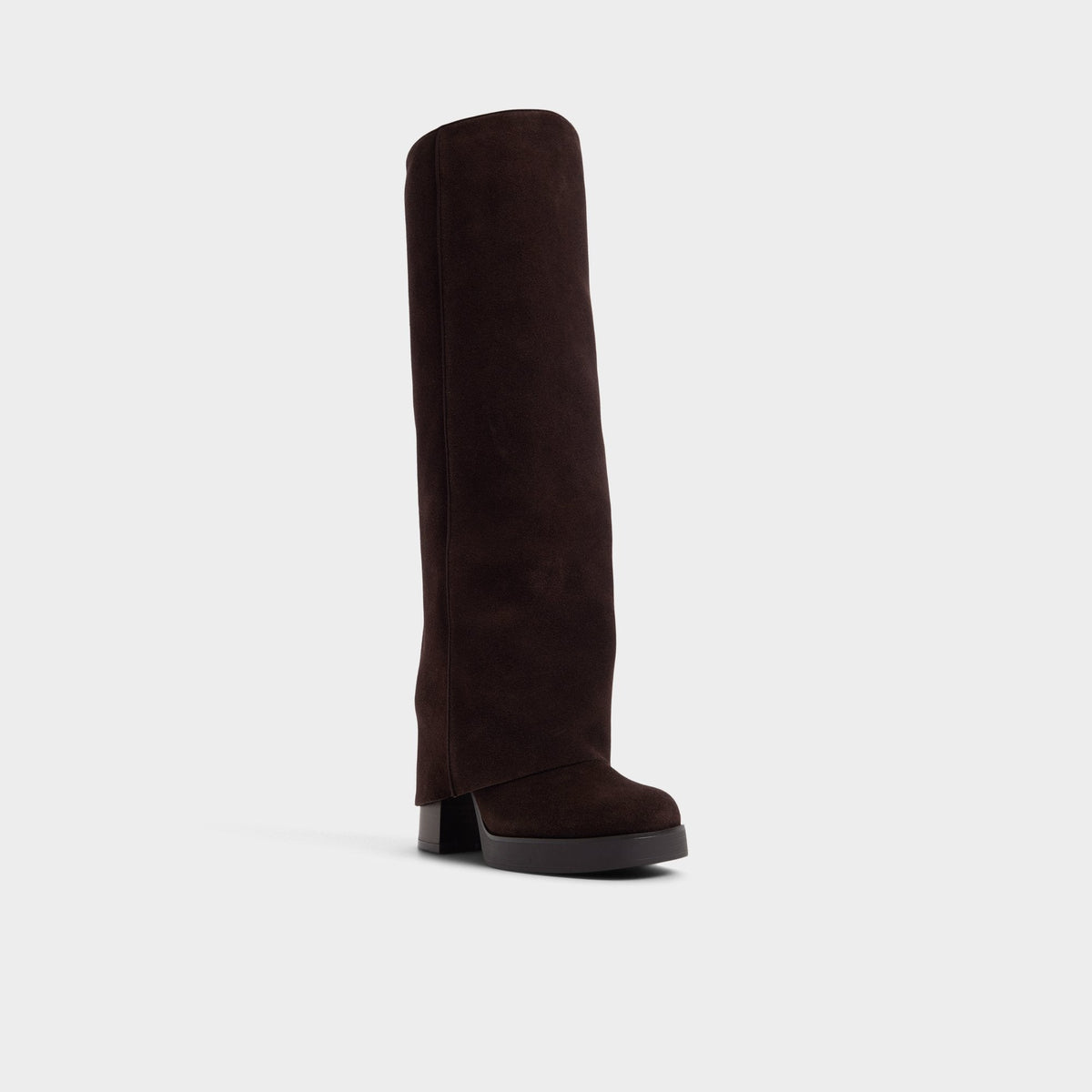 Maeveh in Dark Brown - Knee-high boot, Platform | Aldo