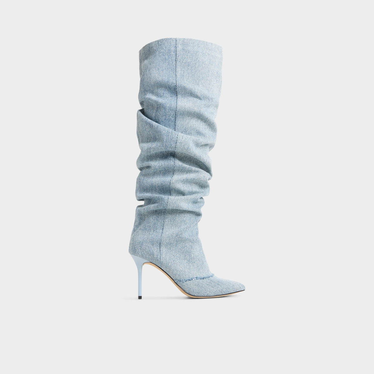 Daroba in Denim - Over-the-knee boot, Stiletto heel | Aldo