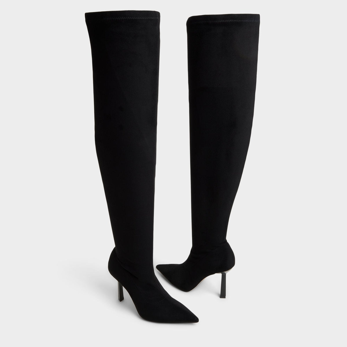 Caldan in Black - Over-the-knee boot, Stiletto heel | Aldo
