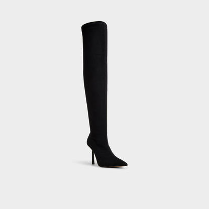 Caldan in Black - Over-the-knee boot, Stiletto heel | Aldo