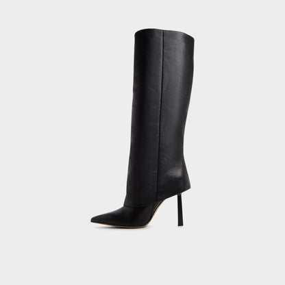 Lenoria in Black - Knee-high boot, Stiletto heel | Aldo