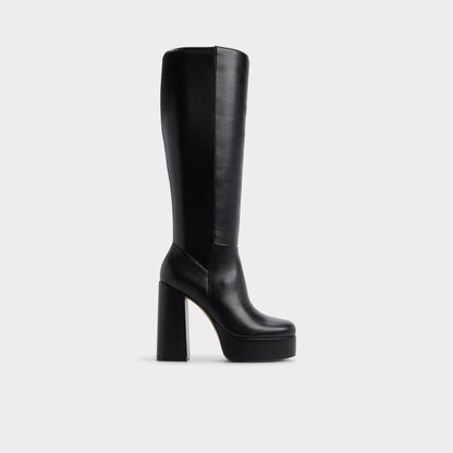Albie in Wc Black - Knee-high boot, Platform | Aldo