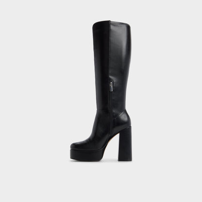 Albie in Wc Black - Knee-high boot, Platform | Aldo
