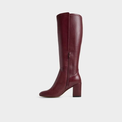 Satori in Wc Bordo - Knee-high boot, Block heel | Aldo