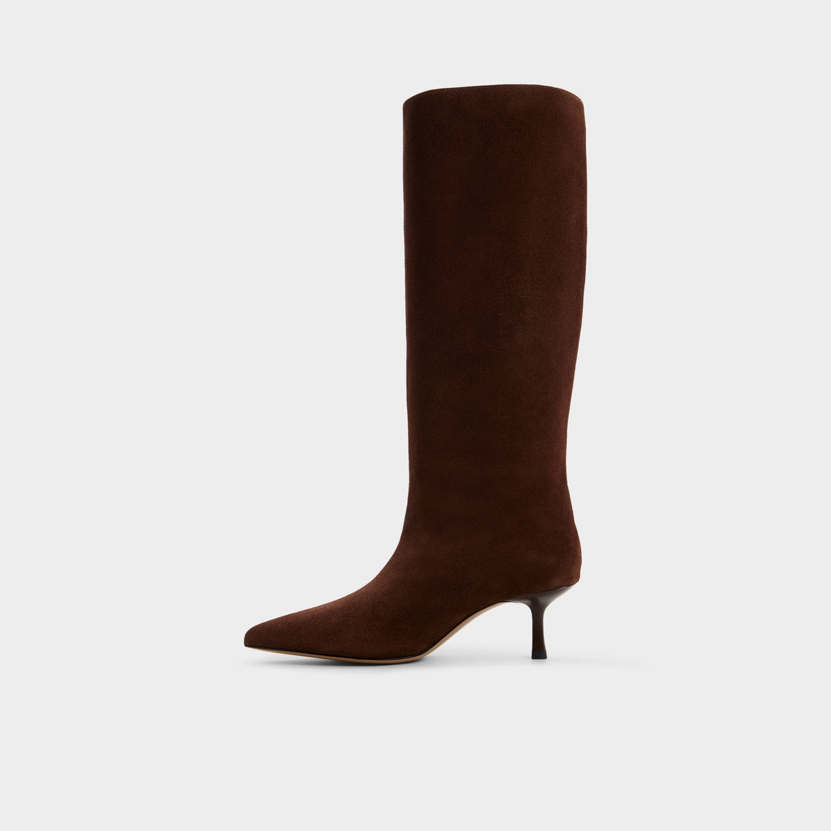 Selora in Dark Brown - Knee-high boot, Stiletto heel | Aldo