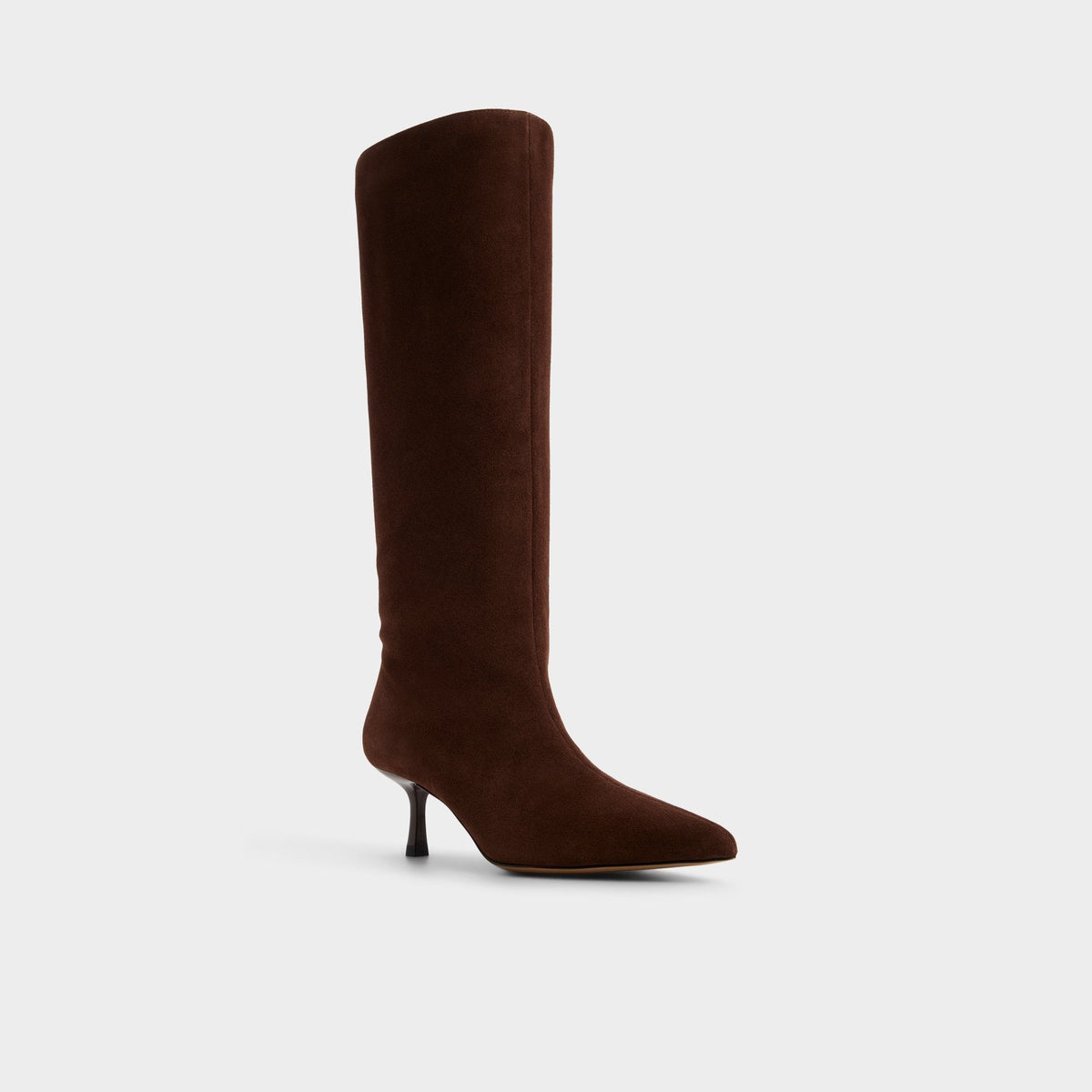 Selora in Dark Brown - Knee-high boot, Stiletto heel | Aldo