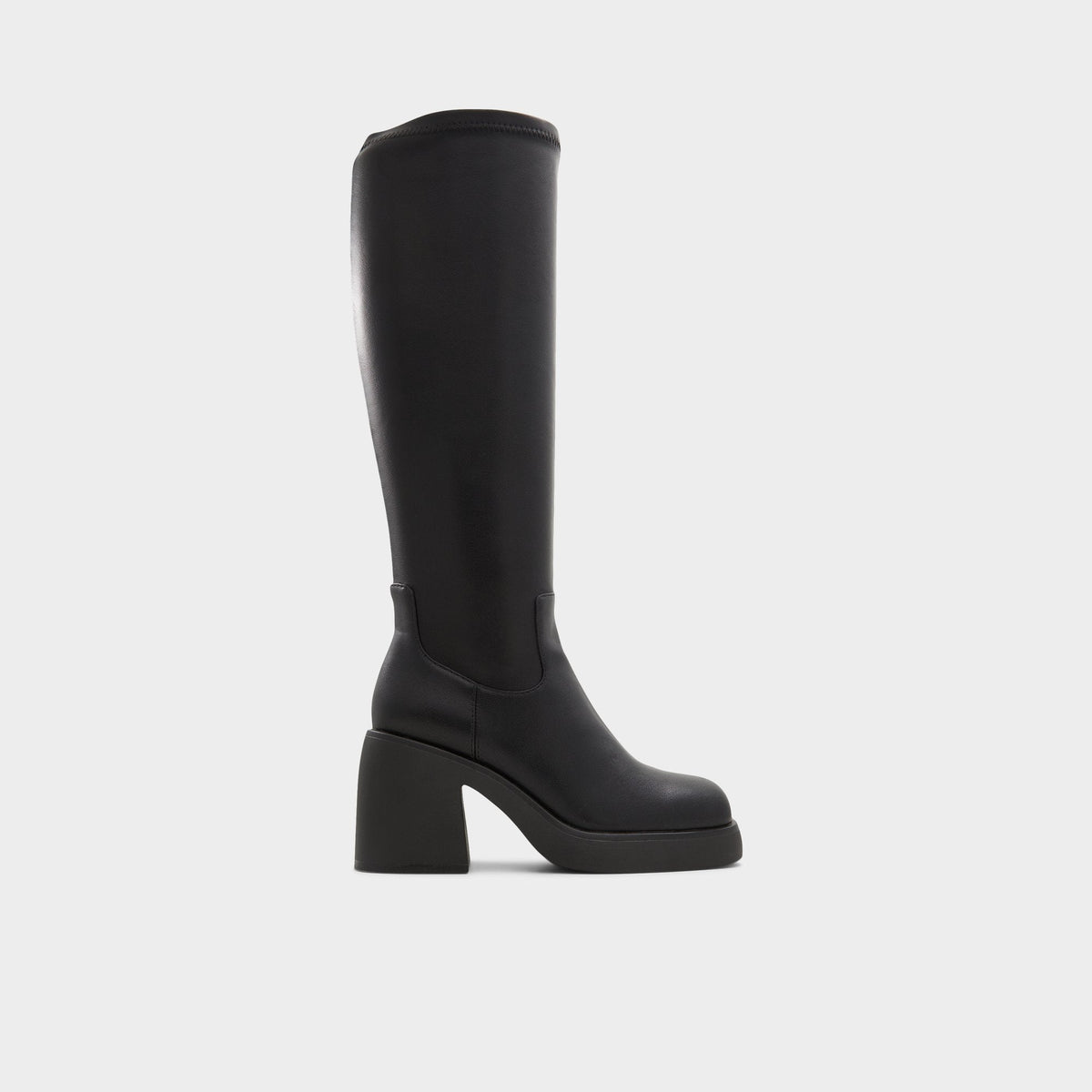 Auster Black Women's Tall Boots - Knee-high boot, Platform | Aldo