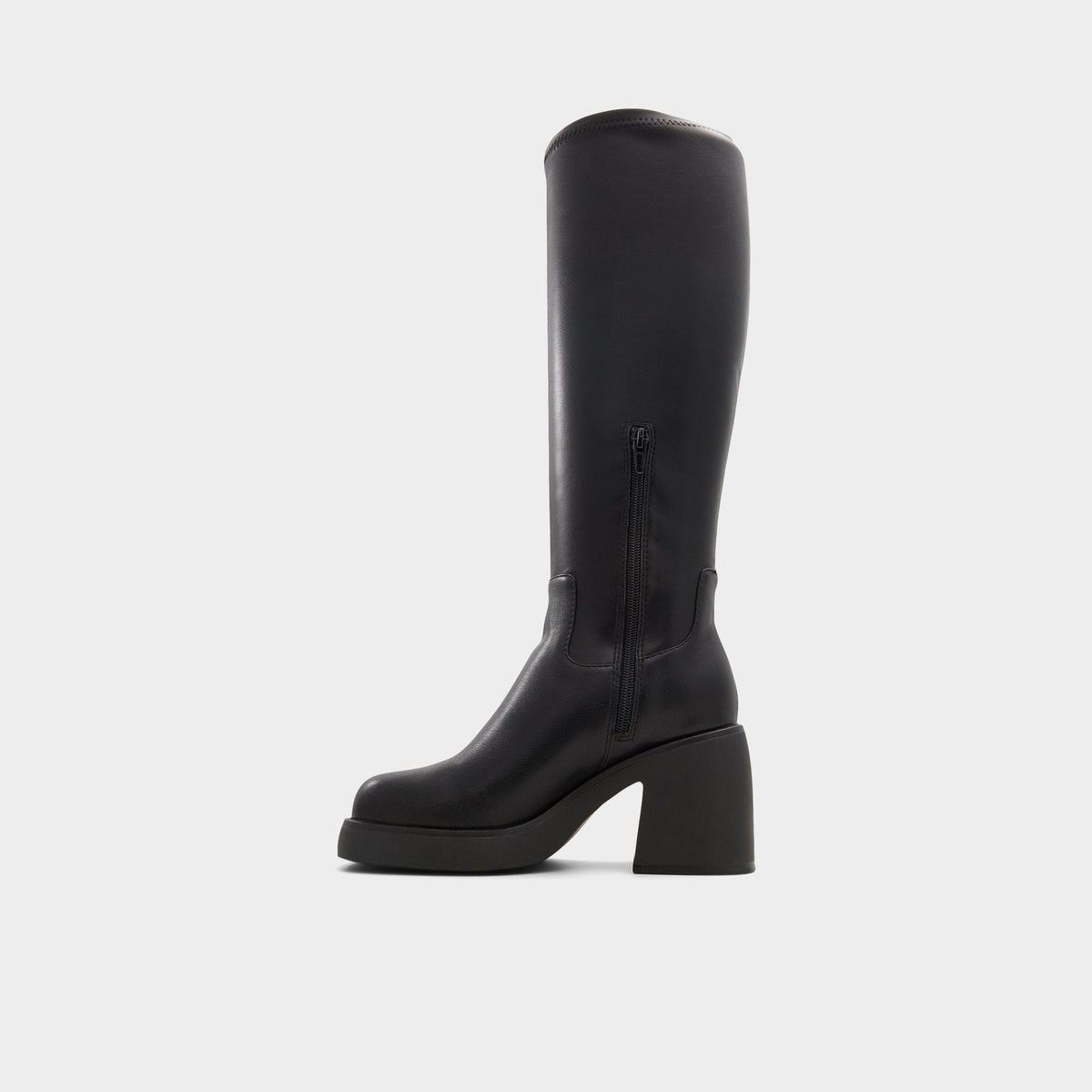 Auster Black Women's Tall Boots - Knee-high boot, Platform | Aldo