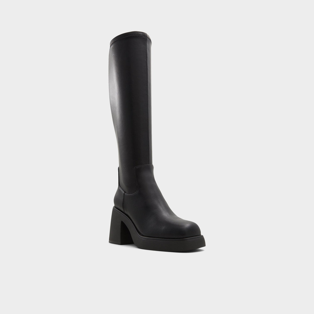 Auster Black Women's Tall Boots - Knee-high boot, Platform | Aldo