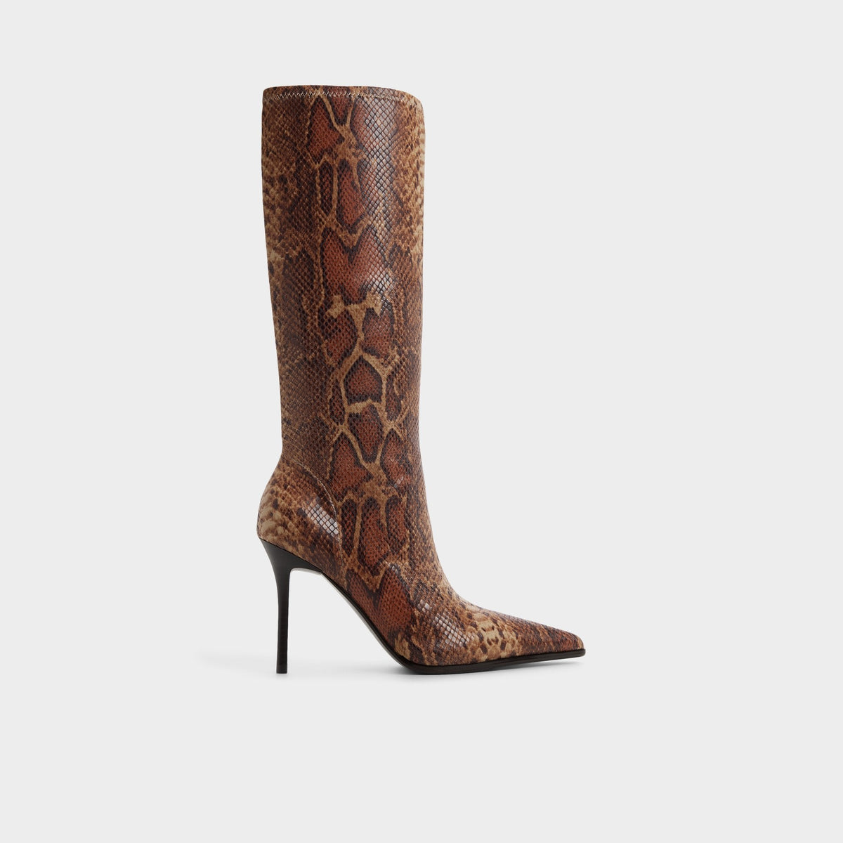 Re in Emily Brown Multi - Knee-high boot, Stiletto heel | Aldo