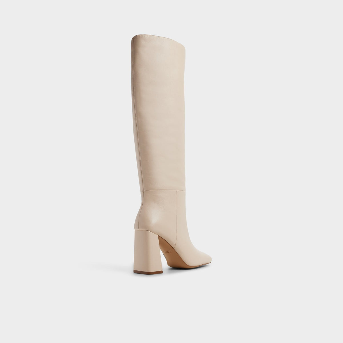 Helana in Cream - Knee-high boot, Block heel | Aldo