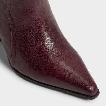 Saddle in Bordo - Knee-high boot, Block heel | Aldo