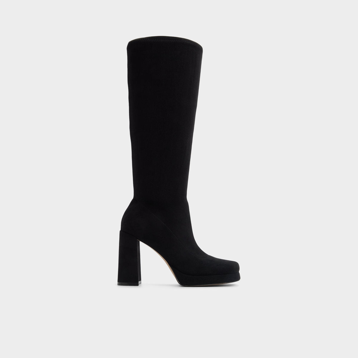 Gisselle in Black - Knee-high boot, Platform | Aldo