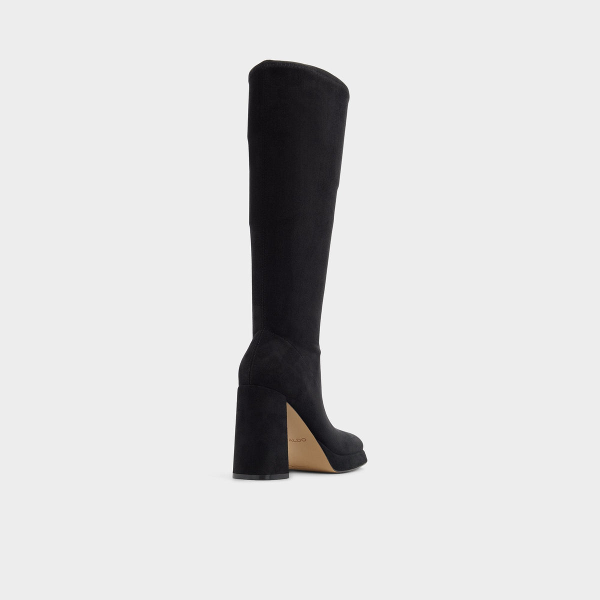 Gisselle in Black - Knee-high boot, Platform | Aldo