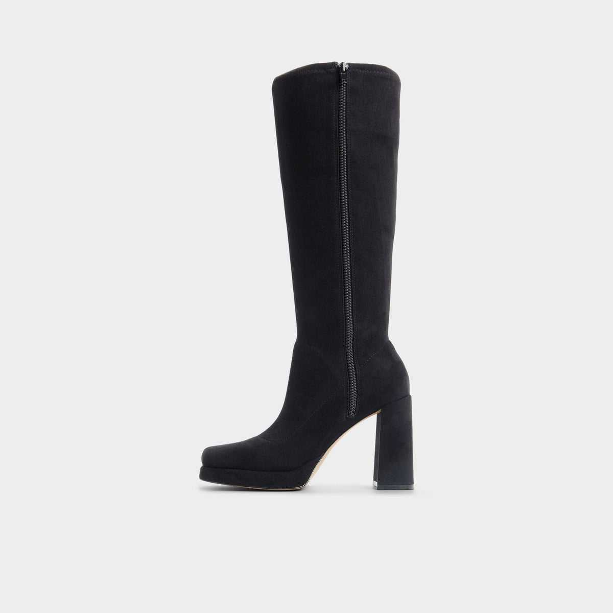 Gisselle in Black - Knee-high boot, Platform | Aldo