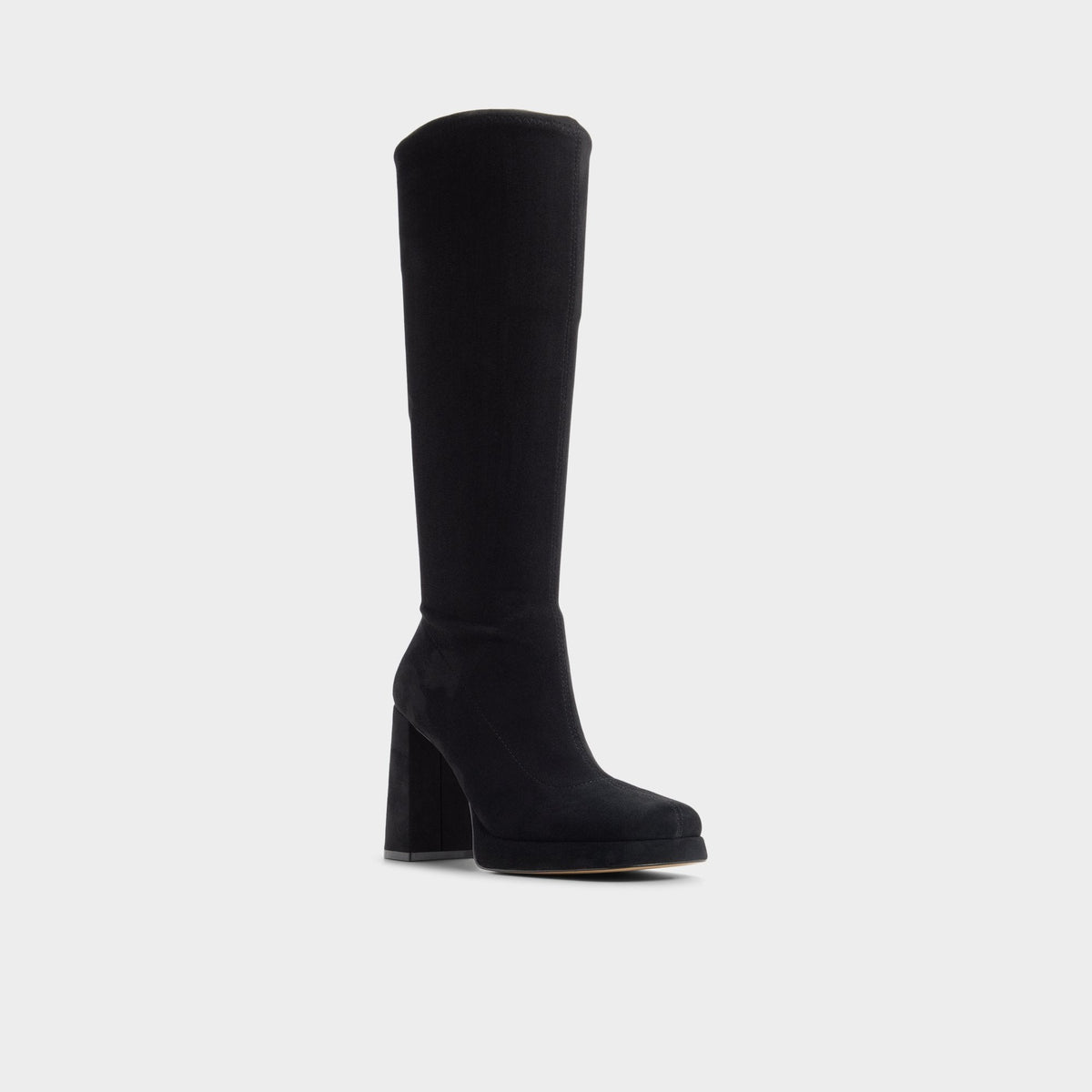 Gisselle in Black - Knee-high boot, Platform | Aldo