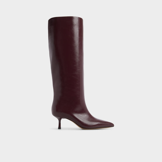 Selora in Burgundy - Knee-high boot, Stiletto heel | Aldo