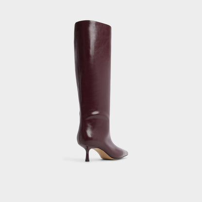 Selora in Burgundy - Knee-high boot, Stiletto heel | Aldo