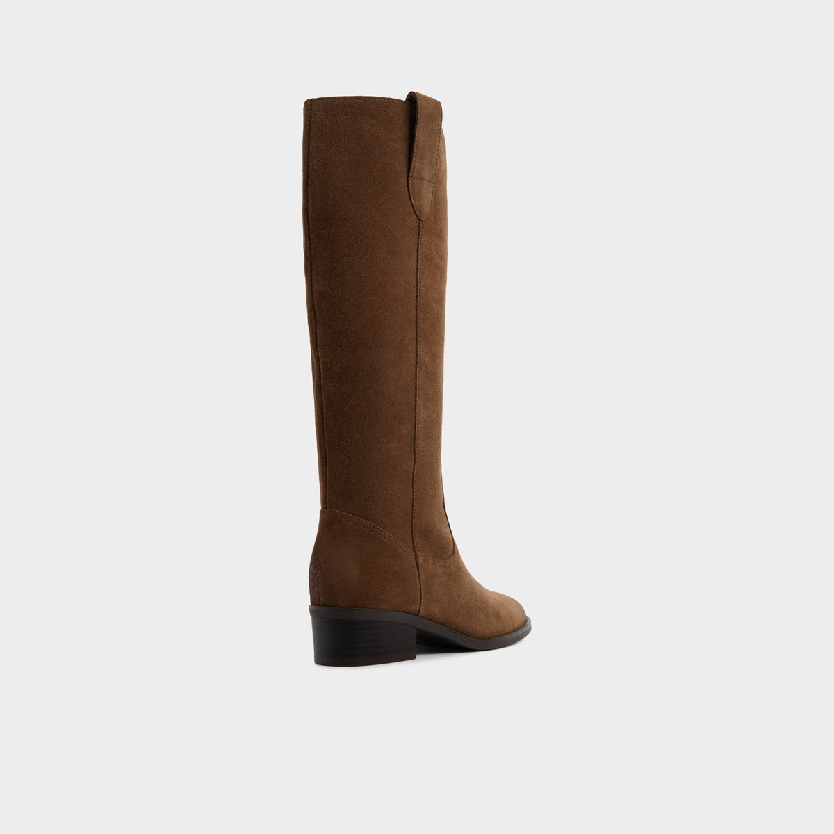 Kaydia in Dark Brown - Knee-high western boot, Block heel | Aldo