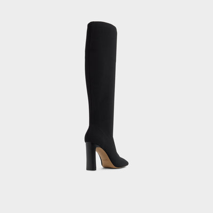 Lennora in Black - Knee-high boot, Stiletto heel | Aldo