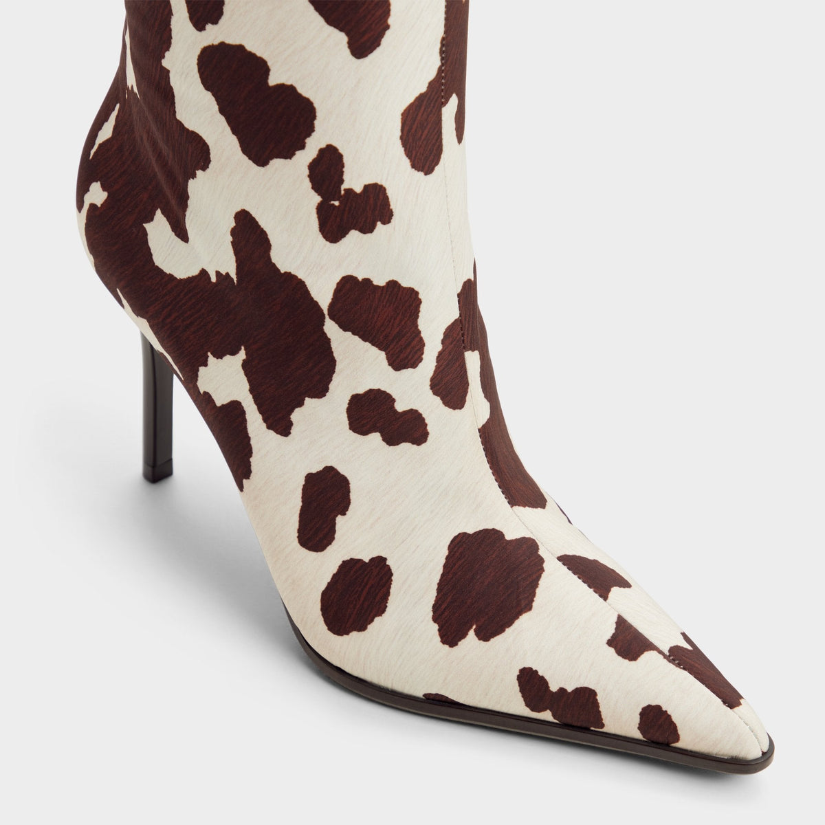 Re in Emma Open Brown - Knee-high boot, Stiletto heel | Aldo