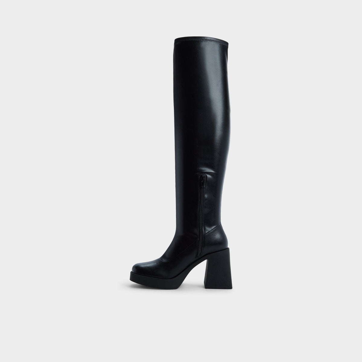 Maritza in Black - Over-the-knee boot, Platform | Aldo