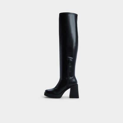 Maritza in Black - Over-the-knee boot, Platform | Aldo