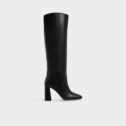 Helana in Black - Knee-high boot, Block heel | Aldo