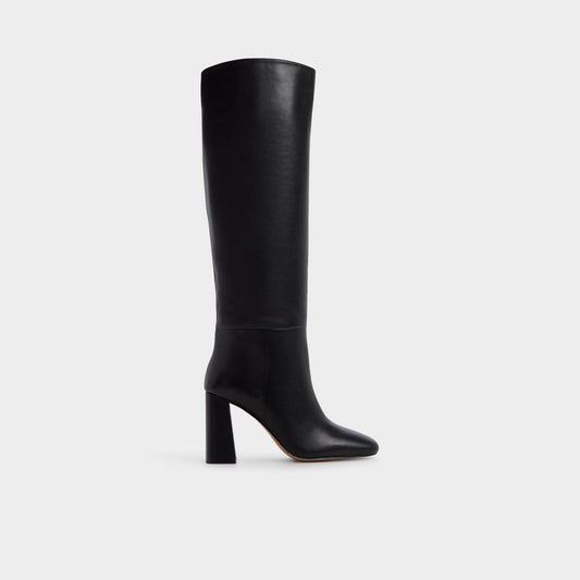 Helana in Black - Knee-high boot, Block heel | Aldo