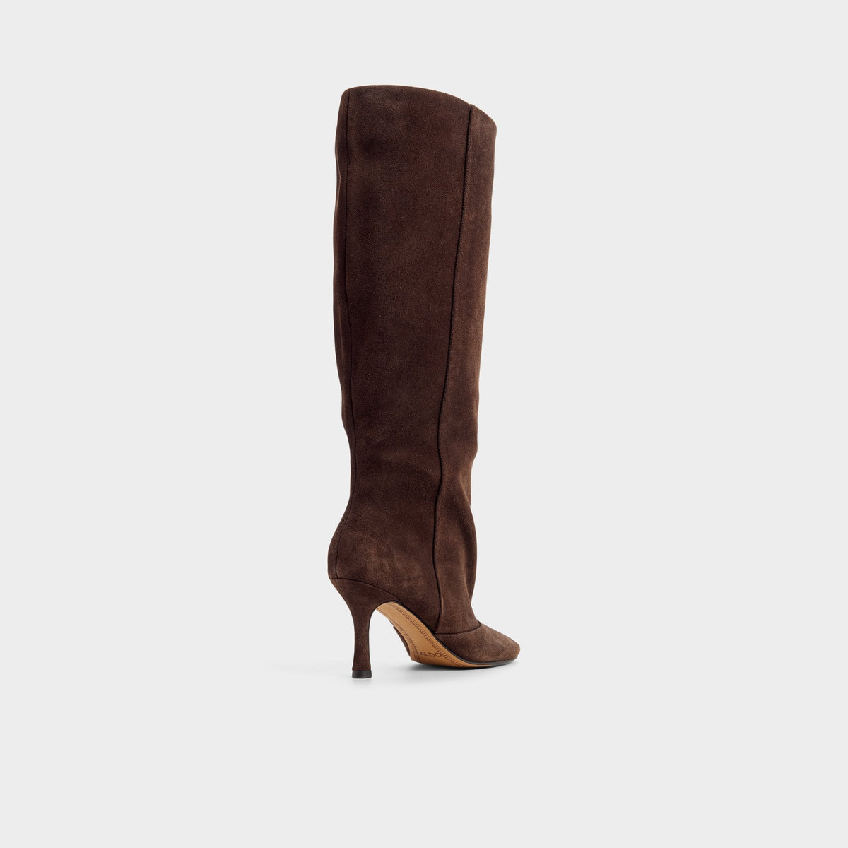 Frankey in Dark Brown - Knee-high boot, Stiletto heel | Aldo