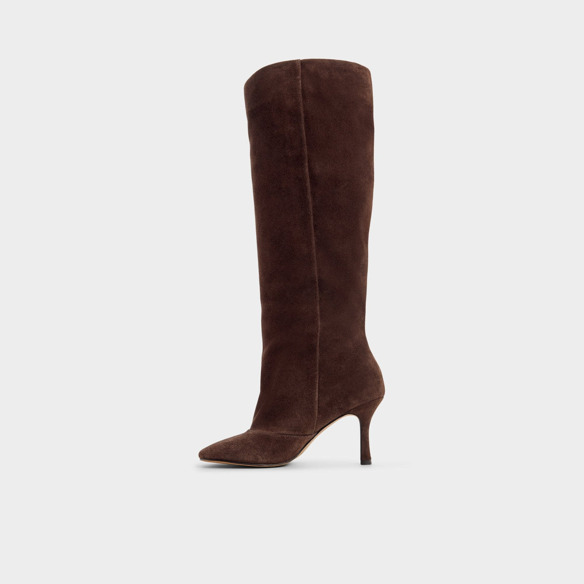 Frankey in Dark Brown - Knee-high boot, Stiletto heel | Aldo