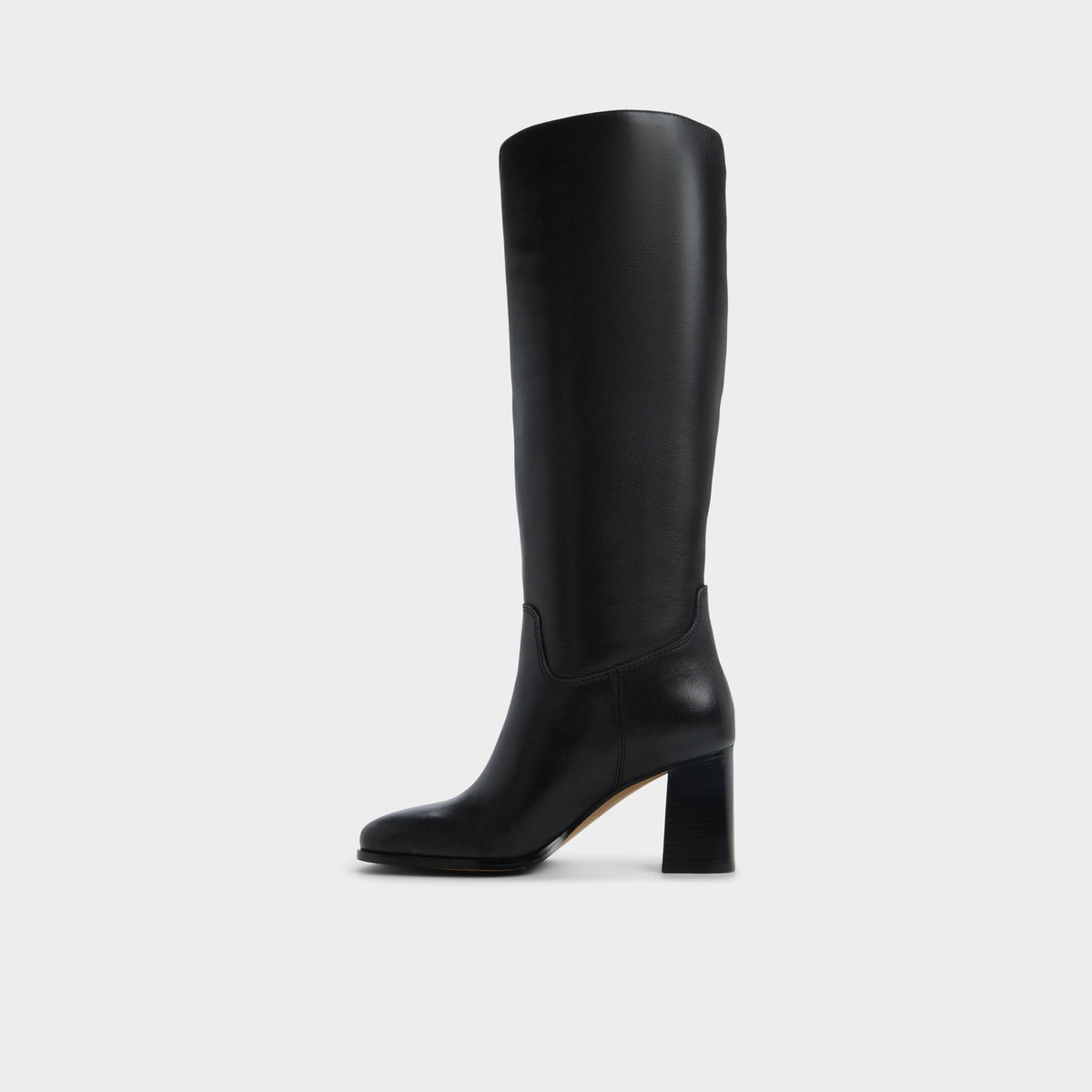 Elyze in Black - Knee-high boot, Block heel | Aldo