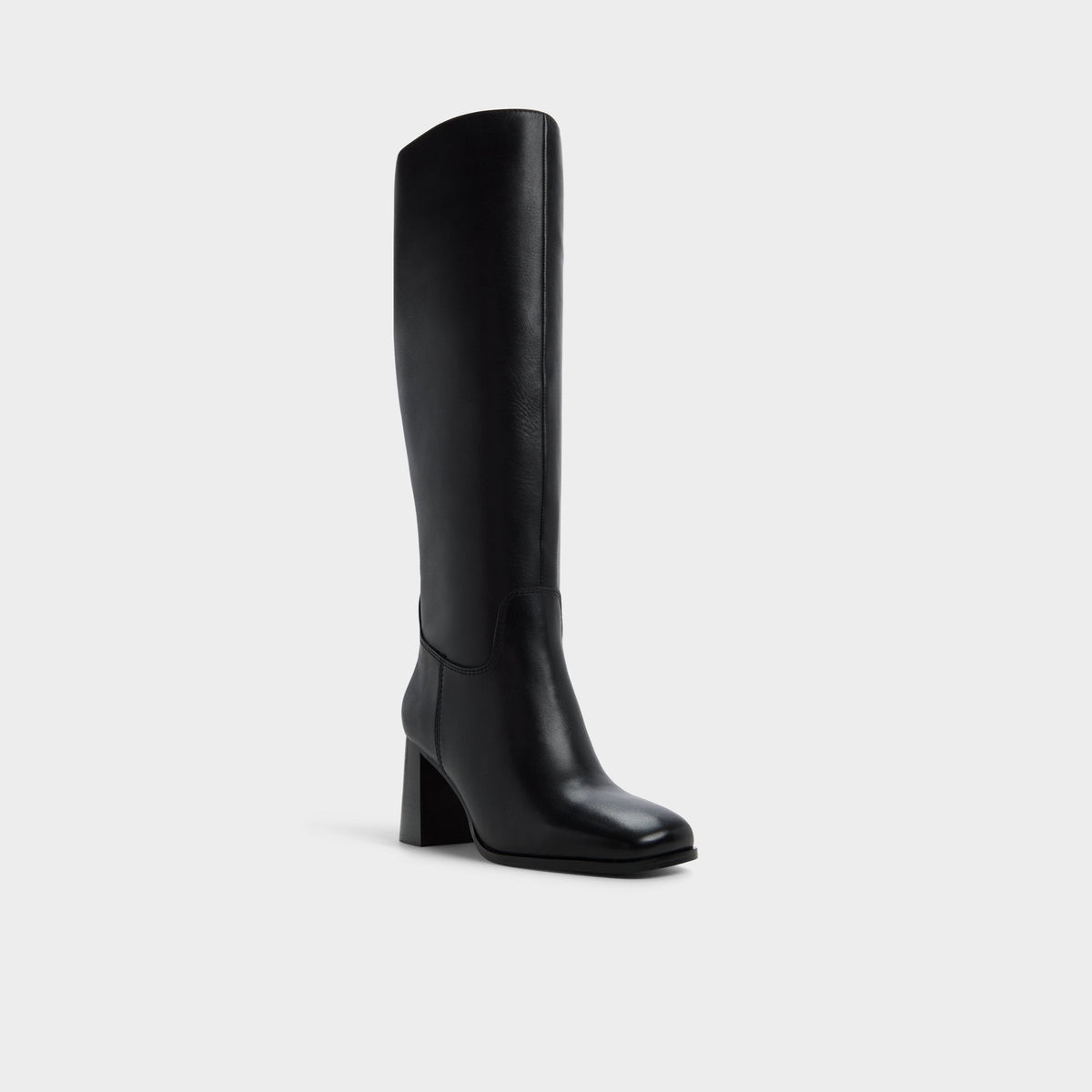 Elyze in Black - Knee-high boot, Block heel | Aldo