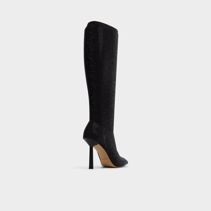 Innez in Other Black - Knee-high boot, Stiletto heel | Aldo