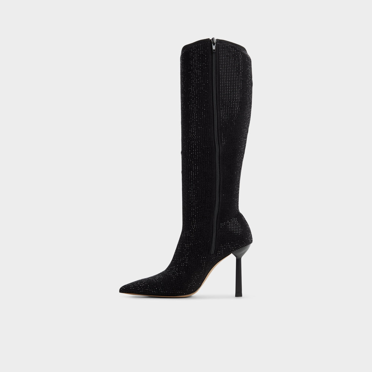 Innez in Other Black - Knee-high boot, Stiletto heel | Aldo